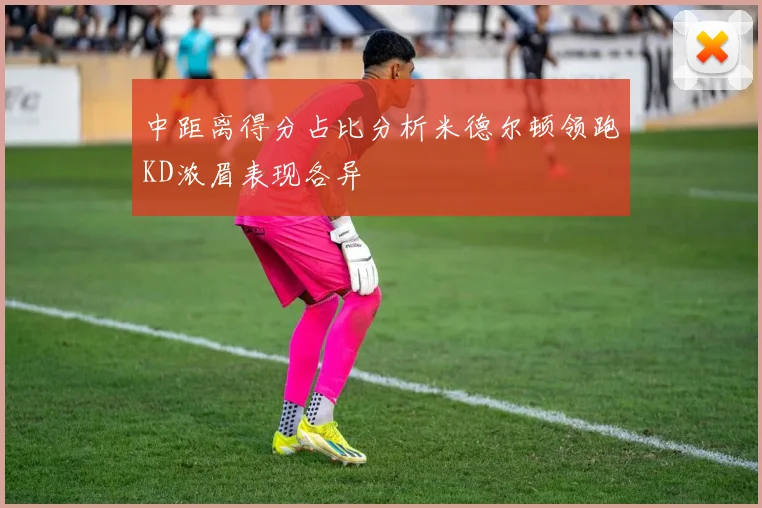 中距离得分占比分析米德尔顿领跑KD浓眉表现各异